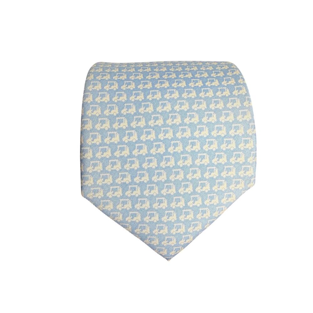 Vineyard Vines Mens NOVELTY Truck 100% Silk Blue